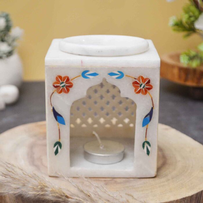 marble oil burner aroma oil diffuser essential oil burner and diffuser marble decorated new design handmade oil burner diffuser lamp Marble oil diffuser oil diffuser for home fragrance Essential oil Diffuser Essential oil