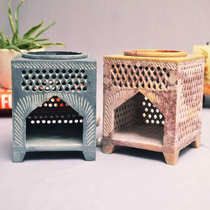 marble oil burner aroma oil diffuser essential oil burner and diffuser marble decorated oil burner new design oil burner diffuser handmade oil burner