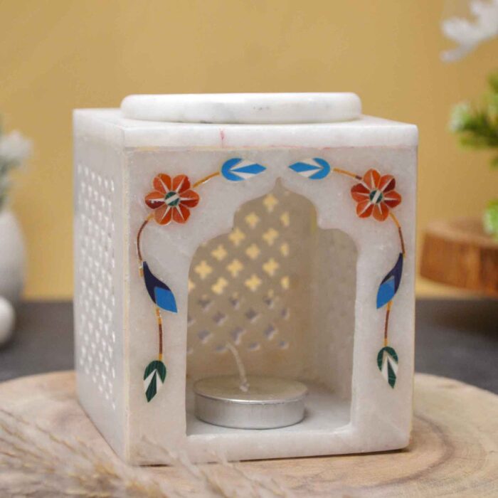 marble oil burner aroma oil diffuser essential oil burner and diffuser marble decorated new design handmade oil burner diffuser lamp Marble oil diffuser oil diffuser for home fragrance Essential oil Diffuser Essential oil