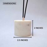 Agarbatti Stand Marble Incense Stick holder incense holder with ash catcher incense holder marble round incense holder marble decorative incense holder small incense holder wooden incense holder incense holder marble round