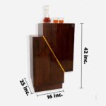 Corner Bar Cabinet Home Bar cabinet antique bar cabinet bar cabinet and counter bar cabinet for dining room cabinet for home bar bar decor accessory wooden bar display cabinet