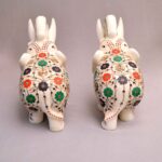 Marble elephant elephant pair marble elephant statue elephant for home decor elephant showpiece elephant for vastu Living room décor Diwali décor items statue for home decor Figurines Marble Idols Ganesh idols Elephant idols