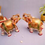 Marble elephant elephant pair marble elephant statue elephant for home decor elephant showpiece elephant for vastu Living room décor Diwali décor items statue for home decor Figurines Marble Idols Ganesh idols Elephant idols