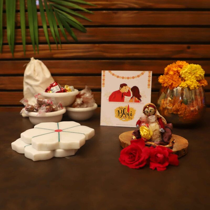 bhai dooj gift bhai dooj gift set for brother bhai dooj gift items bhai dooj gift pack bhai dooj gift set for brother with roli tika bhai dooj gift set for brother in diwali bhai dooj tika gift pack bhai dooj gift with dry fruit gift for bhai dooj