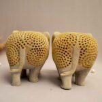 Marble elephant elephant pair marble elephant statue elephant for home decor elephant showpiece elephant for vastu Living room décor Diwali décor items statue for home decor Figurines Marble Idols Ganesh idols Elephant idols