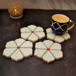 coasters tea coasters set of 6 coasters set of 6 coasters with stand coasters with holder coasters handmade coasters hand painted coasters indian coasters luxury coasters rajasthani coasters round marble coasters set of 6