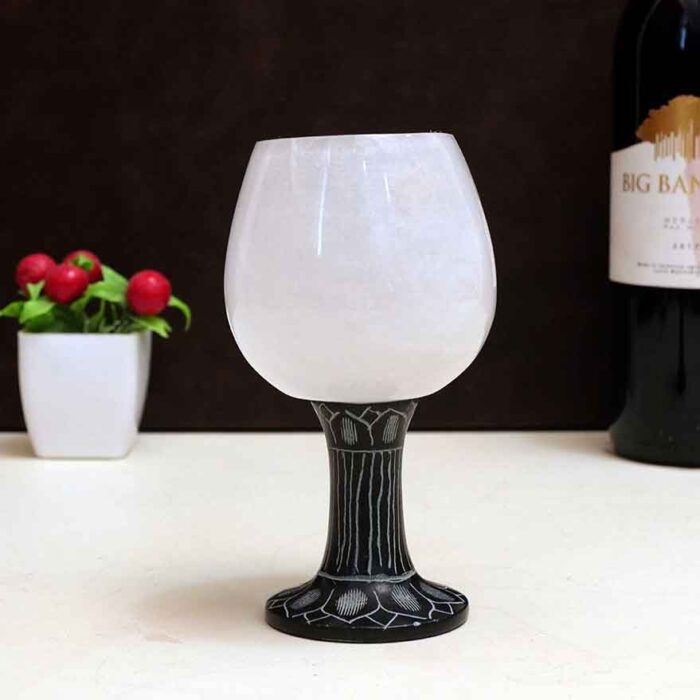Wine Glass Drinking Glass Marble Wine Glass Champagne Drinkware Wine Glass stone and wood glass set luxury drinkware marble champagne cup set