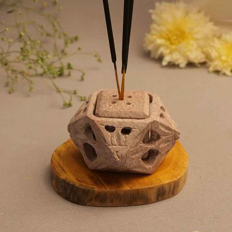 Agarbatti Stand Marble Incense Stick holder incense holder with ash catcher incense holder marble round incense holder marble decorative incense holder small incense holder wooden incense holder incense holder marble round