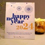 Home Decor New year Gift gift hamper calendar 2024 New Year Card Greeting Card for New Year