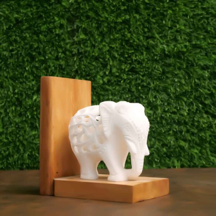 marble and wood bookend for home and office décor bookend for shelves decorative bookends for kids book holder stand book stopper for home