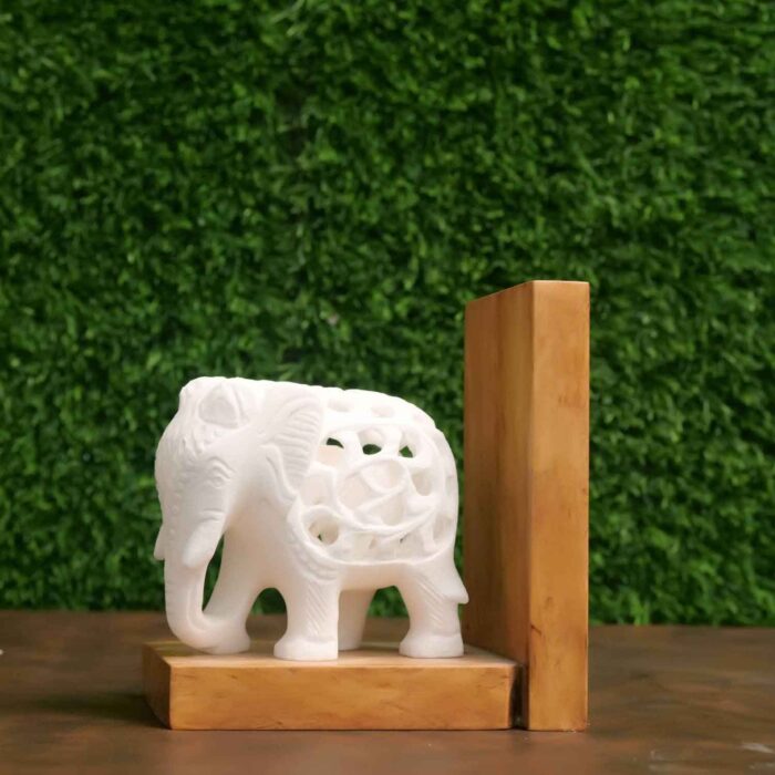 marble and wood bookend for home and office décor bookend for shelves decorative bookends for kids book holder stand book stopper for home