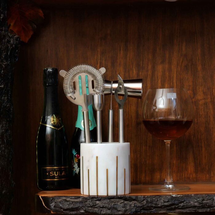 Bar accessories Mixology tools Cocktail shakers Jiggers Bar spoons Muddlers Strainers Pourers Bottle openers Corkscrews Ice buckets Drinkware Bar sets Bartending tools Barware Wine accessories Cocktail garnish tools Cocktail stirrers Decanters Wine stoppers