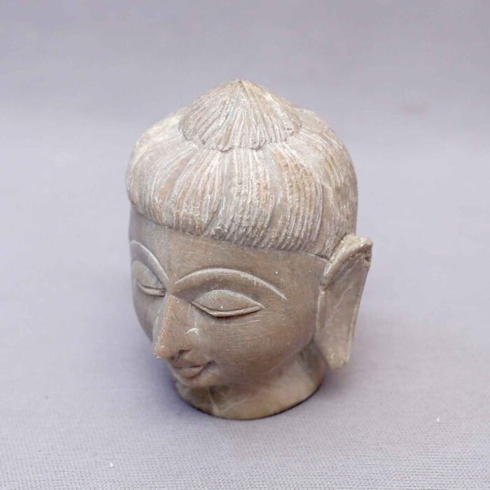 Buddha Head Buddha statue idol buddha buddha for living room Marble statue buddha idol figurine buddha head showpiece home décor items Diwali gifts Car dashboard Buddha white Table Décor