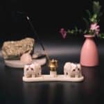 marble incense holder incense burner Decorative agarbatti stand pooja room accessories incense ash catcher brass incense holder Incense Stick Holder With Ash Catcher Incense Stick Holder Agarbatti Stand decorative incense holder small incense holder home decor meditation spiritual gift aromatherapy