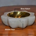 Diya marble diya diya for puja brass diya marble diya set akhand jyoti diya oil Lamp Diya diya lamp diya for mandir Tealight Diya