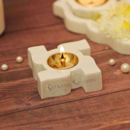 Marble Diya with Brass, Traditional Diya, Festive Décor, Puja Essentials, Handmade Brass Diya, Spiritual Home Décor, Luxury Marble Diya, Decorative Oil Lamp.