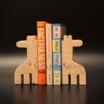 marble bookends, elephant bookends, decorative book holders, white marble bookends, stone bookends