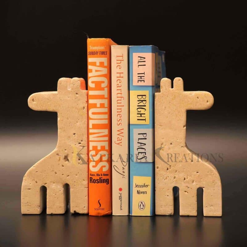 marble bookends, elephant bookends, decorative book holders, white marble bookends, stone bookends