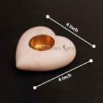 Marble Tea Light Holder tealight holder candle holder tea light stand candle stand Brass Tea Light Holder