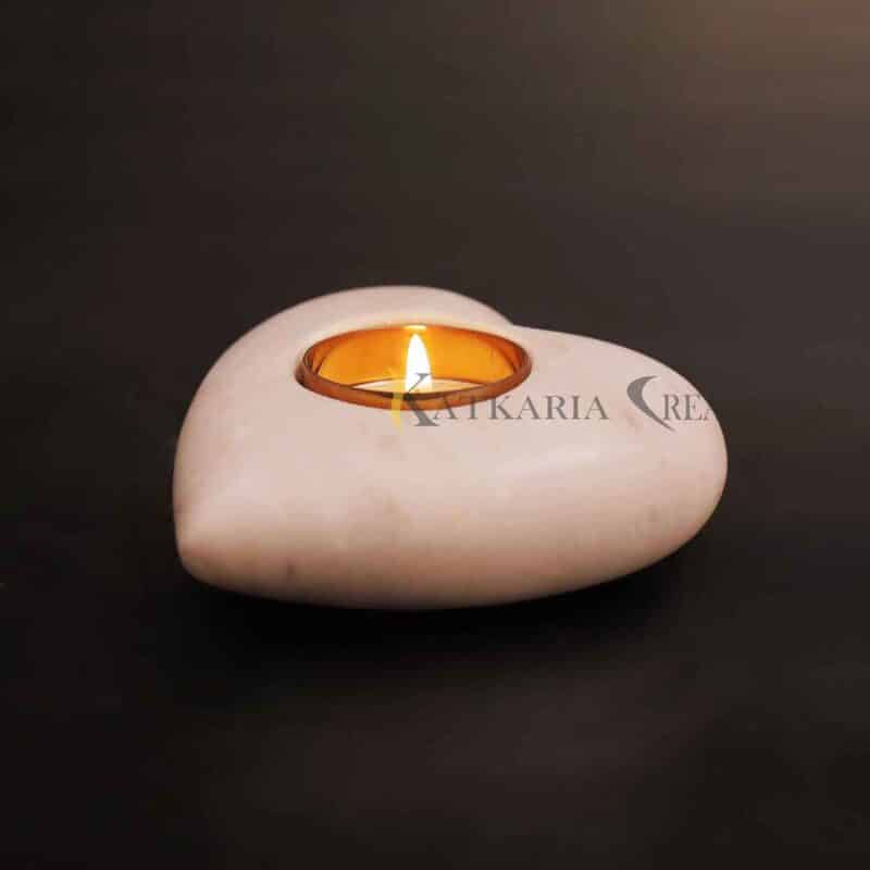 Marble Tea Light Holder tealight holder candle holder tea light stand candle stand Brass Tea Light Holder